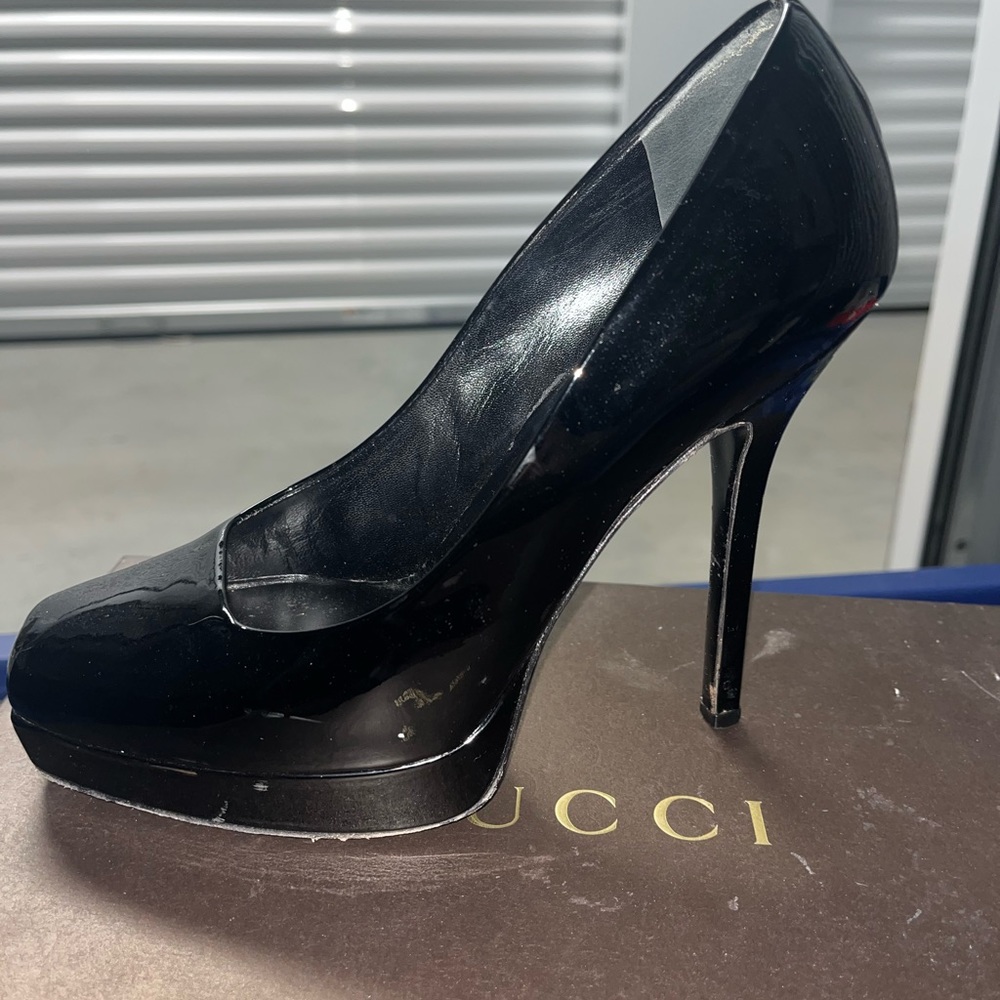 Patent Leather Gucci Pump
